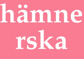 Synonym hämnerska