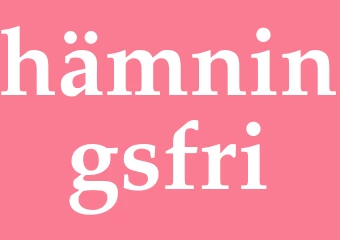 Synonym hämningsfri