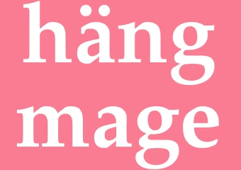 Synonym hängmage