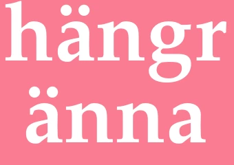 Synonym hängränna