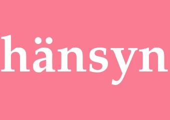 Synonym hänsyn