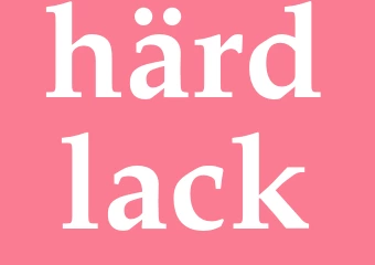 Synonym härdlack
