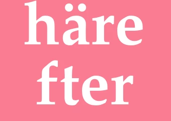 Synonym härefter