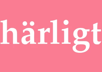 Synonym härligt