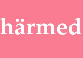 Synonym härmed