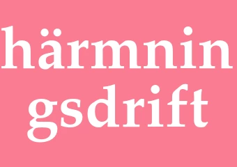 Synonym härmningsdrift