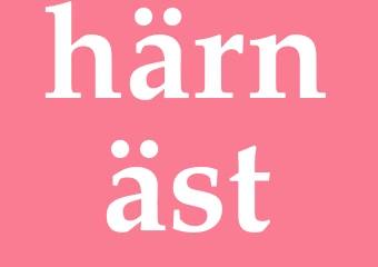 Synonym härnäst