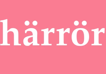 Synonym härrör