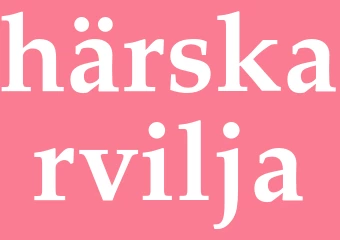 Synonym härskarvilja