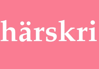 Synonym härskri