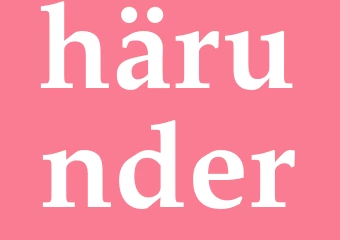 Synonym härunder