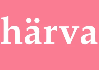 Synonym härva