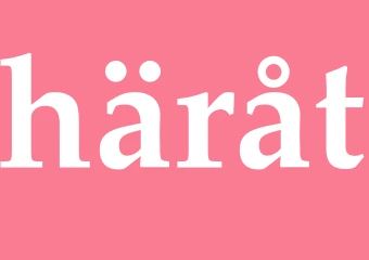 Synonym häråt