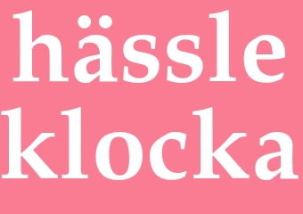 Synonym hässleklocka