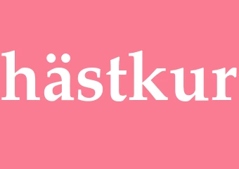 Synonym hästkur