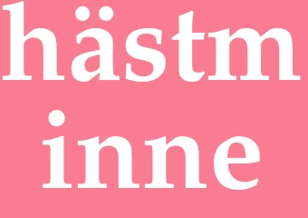 Synonym hästminne