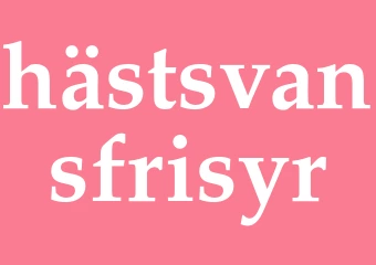 Synonym hästsvansfrisyr