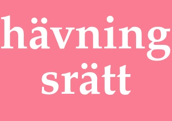 Synonym hävningsrätt