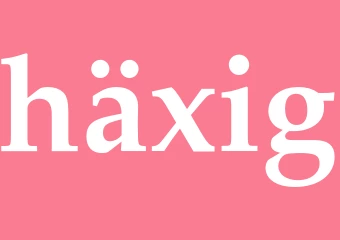 Synonym häxig