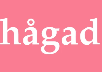 Synonym hågad