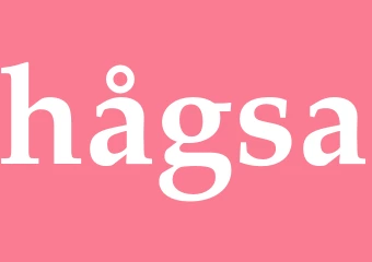 Synonym hågsa