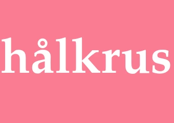 Synonym hålkrus