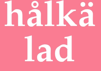 Synonym hålkälad