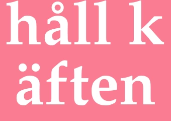 Synonym håll käften