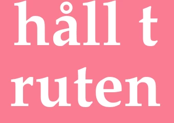 Synonym håll truten