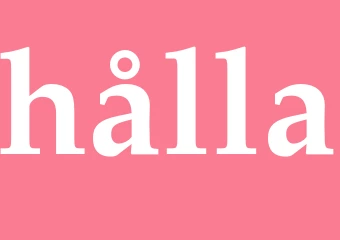 Synonym hålla
