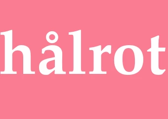 Synonym hålrot