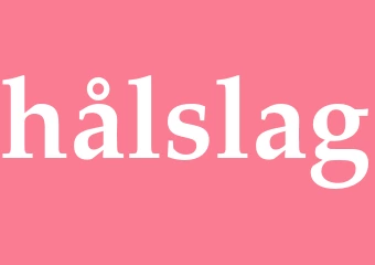 Synonym hålslag