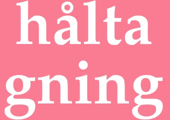 Synonym håltagning
