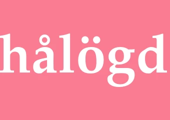 Synonym hålögd