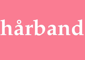 Synonym hårband