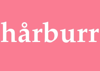 Synonym hårburr