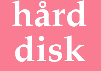 Synonym hårddisk
