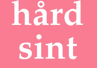 Synonym hårdsint
