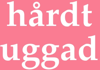 Synonym hårdtuggad