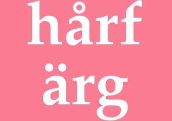 Synonym hårfärg