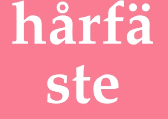 Synonym hårfäste