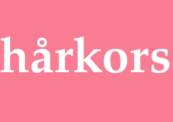 Synonym hårkors