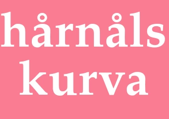 Synonym hårnålskurva
