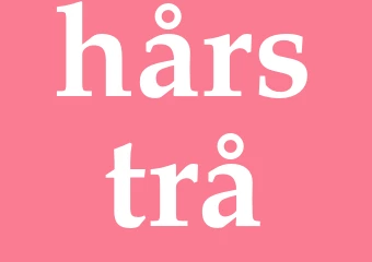Synonym hårstrå
