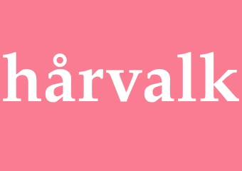 Synonym hårvalk