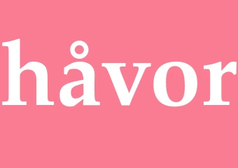 Synonym håvor