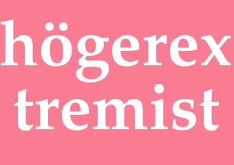 Synonym högerextremist