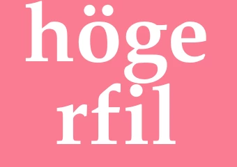 Synonym högerfil