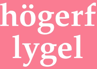 Synonym högerflygel