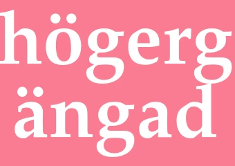 Synonym högergängad